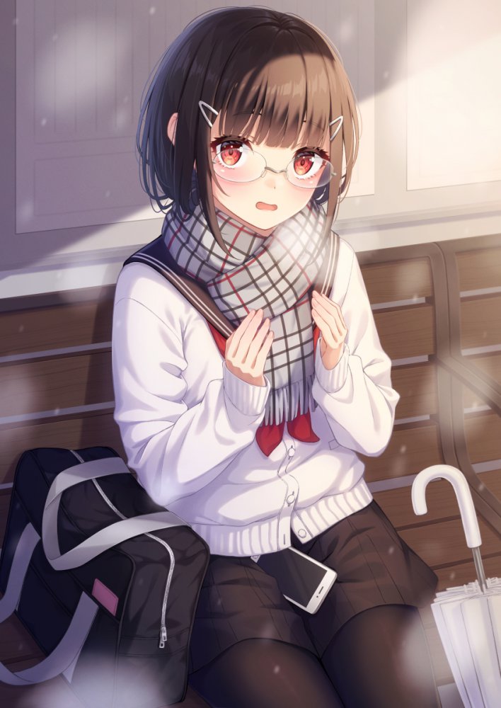 【二次】眼鏡女子画像　その４